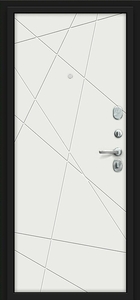 Дверь металлическая Porta S 15.15 Graphite Pro/Super White