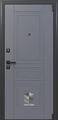Дверь металлическая Sigma Комфорт Plus Classig Grey Soft Зеркало MAX Белый снег софт