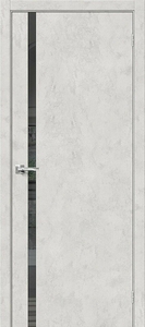 Межкомнатная дверь Браво-1.55 - Look Art/Mirox Grey