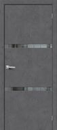 Межкомнатная дверь Браво-2.55 - Slate Art/Mirox Grey