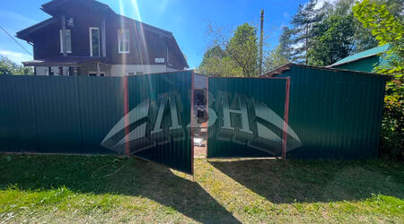 Распашные ворота - п. Карташевская 1