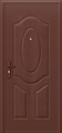 Дверь металлическая Е40М-1-40 Молотковая эмаль/Молотковая эмаль