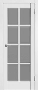 Межкомнатная дверь 101U ПО - Белый матовый