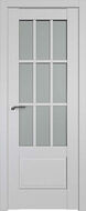 Межкомнатная дверь 104U ПО - Светло-серый