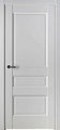 Межкомнатная дверь 95U ПГ - Светло-серый