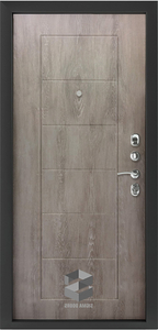 Дверь металлическая Sigma Комфорт Plus Classig Grey Soft