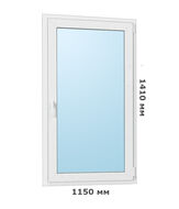 Окно ПВХ REHAU BLITZ - 1150x1410 мм