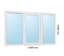 Окно ПВХ REHAU GRAZIO - 1300x1300 мм