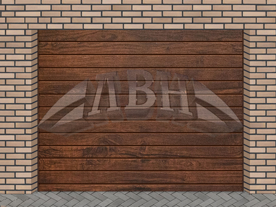  Ворота подъёмно-поворотные ЛВН c утеплителем 2500х2000 (мм)