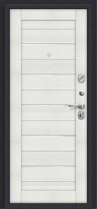 Дверь металлическая Porta S 4.П22 (Прайм) Almon 28/Bianco Veralinga