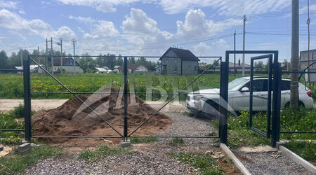 Каркас распашных ворот - п. Тайцы 2