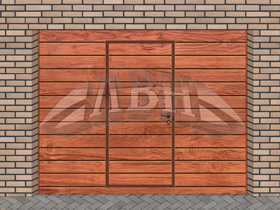 Ворота подъёмные ЛВН Люкс У-Т 2000x2000 (мм)