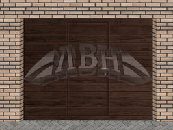 Ворота подъёмные ЛВН Н-У 3000х3000 (мм)