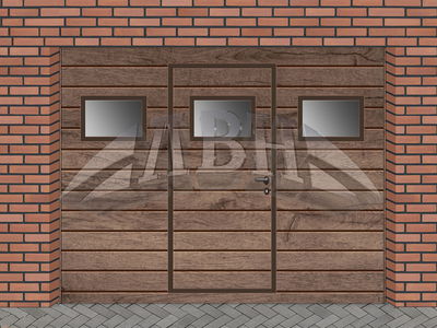 Ворота подъёмные ЛВН Плюс Н-У 3000х2500 (мм)