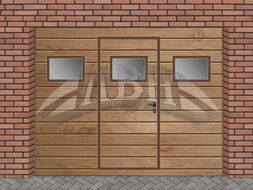 Ворота подъёмные ЛВН Плюс Н-У 3000х2000 (мм)