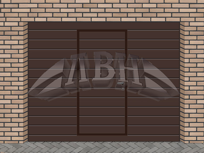 Ворота подъёмные ЛВН У-Т 3000х2000 (мм)