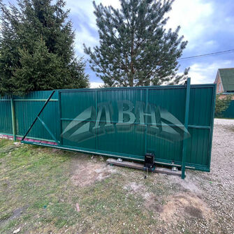 
    Откатные ворота из Профлиста с автоматикой - п. Пригородный 
    Фотоальбом
  