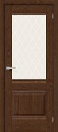 Межкомнатная дверь Прима-3 - Brown Dreamline/White Сrystal