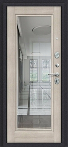 Дверь металлическая Porta S 51.П61 (Урбан) Almon 28/Cappuccino Veralinga