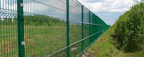 3Д забор из сетки гиттер 3Д забор из сетки гиттер
